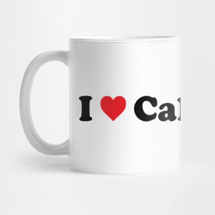 I Love California Mug